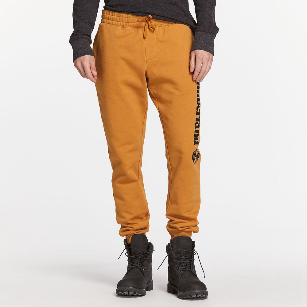 Pantalones Timberland Hombre Jogger Sweat Marrones - Chile HVN-497103